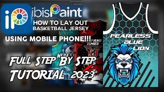 HOW TO LAYOUT BASKETBALL JERSEY USING MOBILE PHONE FULL STEP BY STEP 2023 UPDATE