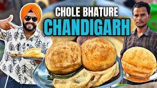 Trying Chandigarh's 5 Best Chole Bhature  | Street Food India   | Oyefoodiesingh