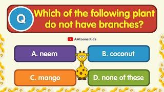 Quiz Time | GK Questions for Kids | General Knowledge Questions and answer for Kids