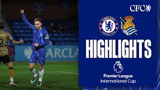 Chelsea U21 2-1 Real Sociedad | HIGHLIGHTS | PL INT CUP 2024/25