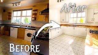 Couple Renovates 120 y.o NEGLECTED House - START TO FINISH 92 Days TIMELAPSE