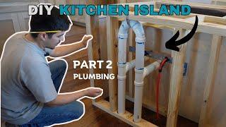 DIY Kitchen Island - Part 2: Electrical and Plumbing