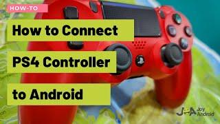 How to connect PS4 controller to Android