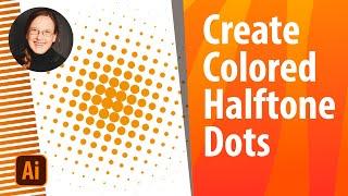 How To Create A Colored Halftone Pattern In A Clean And Fully Editable Way