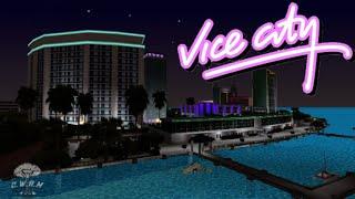 GTA Vice City Vibes: Relaxing Lofi Beats from Dock Overlooking the City Skyline All-Night Ambience