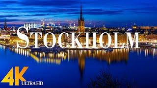 Stockholm 4K drone view • Fascinating aerial views of Stockholm | Relaxation film with calming music