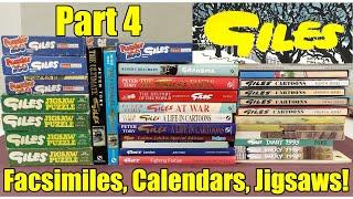 Vintage - Giles Annuals - Part 4 - Jigsaws - Calendars - Facsimiles + More!