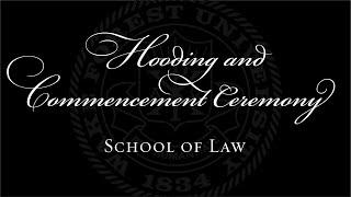 Wake Forest University School of Law 2024 Hooding and Commencement Ceremony