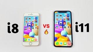 iPhone 8 Vs iPhone 11 in 2023 - Speed Test!! iOS 16.6.1