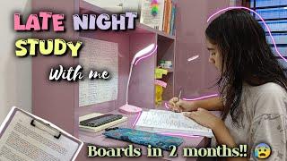 Late night Study as a*CBSE 10th grader*  | Exam paper reveal!!  | Life update ⏱️|  Vanshika 