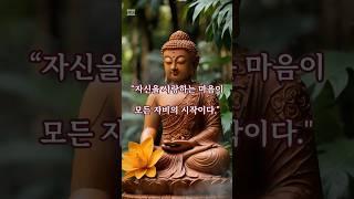 지금 그대로의 나도 괜찮습니다 #부처님말씀 #긍정마인드 #명상