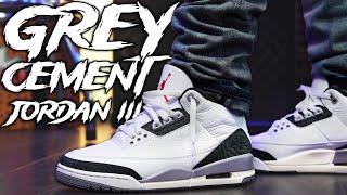 FIRE or FLOP ? Jordan 3 Grey Cement Review