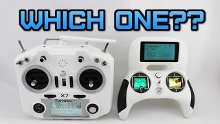 BEST DRONE RADIO. HEAD TO HEAD | Taranis QX7 VS Evolution | Frsky Taranis qx7 Review