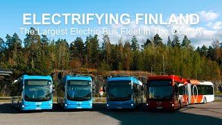 Electrifying Finland - The Largest Electric Bus Fleet in the Country | BYD eBuses