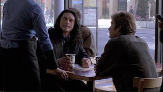 The Room - "Anyway how's your sex life?" Scene in Coffee Shop