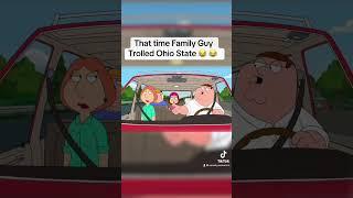 That time Family Guy trolled Ohio State!  #goblue  #familyguy #stewiegriffin #petergriffin