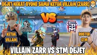 BY ONE SAMA KETUA VILLAIN ️,  ZARR VS DEJET SIAPAKAH YG AKAN MENANG ? #dejetff