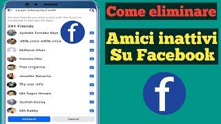 Come eliminare gli amici inattivi su Facebook (aggiornamento 2023) | Rimuovi amici Facebook inattivi