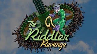 Official THE RIDDLER Revenge POV | Six Flags Over Texas