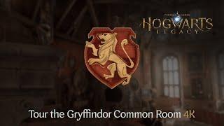 Hogwarts Legacy - Tour the Gryffindor Common Room [4K]