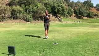 How to hit the low flighted spinning wedge shot