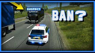 BANNED from TruckersMP | Police Patrol