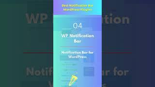 Best Notification Bar WordPress Plugins #notificationbar #wpplugins #wordpress