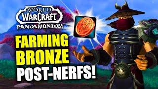 Best Way To Farm Bronze In MoP Remix POST NERFS! WoW Remix | Bronze Farming Guide | Alts Army