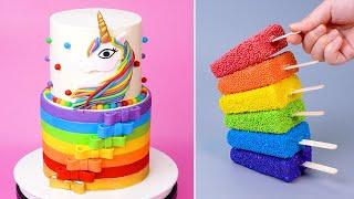 Perfect And Easy UNICORN Cake Decoration Ideas | Amazing Cake Tutorials | Cake Hacks