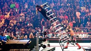 WWE LADDER MATCH | ROCK + ROMAN REIGNS + LESNAR + STROWMAN + EDGE + UNDERTAKER +  KANE