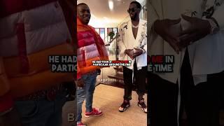 Dababy says P Diddy took a liking to him when at his house #shorts
