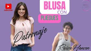 BLUSA CON PLIEGUES