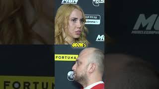 Marianna Schreiber zaraziła Stanowskiego krztuścem? Wywiad MMAPLTV!#youtubeshorts #cloutmma #shorts