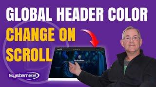 Divi Magic: Dynamic Custom Global Header Color Change on Scroll Tutorial!
