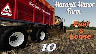 Marwell Manor Farm, #10, PS4, Farming Simulator 19, Fast & Loose! Let's Play/Role Play.