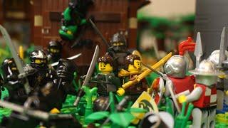 Lego Assassin Knights the Movie - Lego Castle Stop Motion