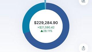 $6,000 Loss This Week | $229,000 M1 Finance FIRE Dividend Portfolio Review