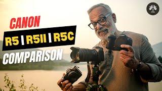 I Tested Canon R5, R5II and R5c together So You Don't Have To!