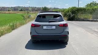 Mercedes GLA 35 AMG - RAARO Performance exhaust - OPF delete + valved rear silencer + ECU tune