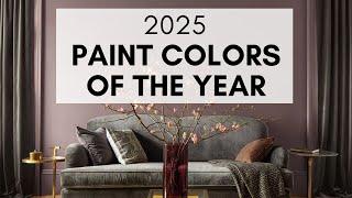 2025 Paint Colors of the Year