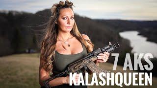 KalASH Queen - 7 AKs   (7 Rings Parody)