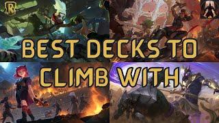 [STANDARD] Final Ranked Ladder Push! BEST Decks For Your Last Minute Climb! | Legends of Runeterra