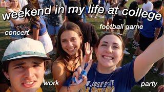 weekend in my life at college!! | SJSU football game, jonas brothers concert, pool day, etc.