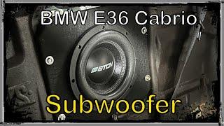 BMW E36 Subwoofer / Eton PW8