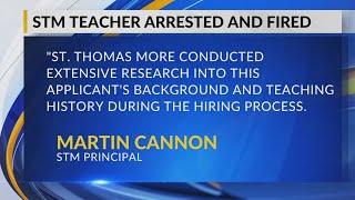 STM teacher arrested and fired