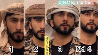 How To Tie 4 types SheMagh || SheMagh style tutorial || Majid shah