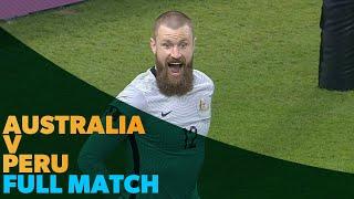 Australia vs Peru - 2022 FIFA World Cup Qualifiers - FULL MATCH