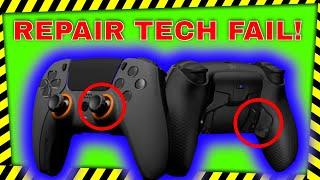 SCUF Reflex FPS Badly Repaired TECH FAIL | Back Button Not Working & Stick Drift