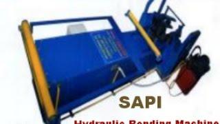 HYDRAULIC TMT " U "BENDING Machine- SAPI,BANGALORE