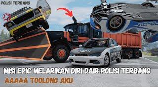 Aku Dikejar Polisi GAeS. AAAAAA TOOLONG  EPIK PArah Banget GILAAA.